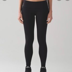 Lululemon full length wonder under leggings size 4